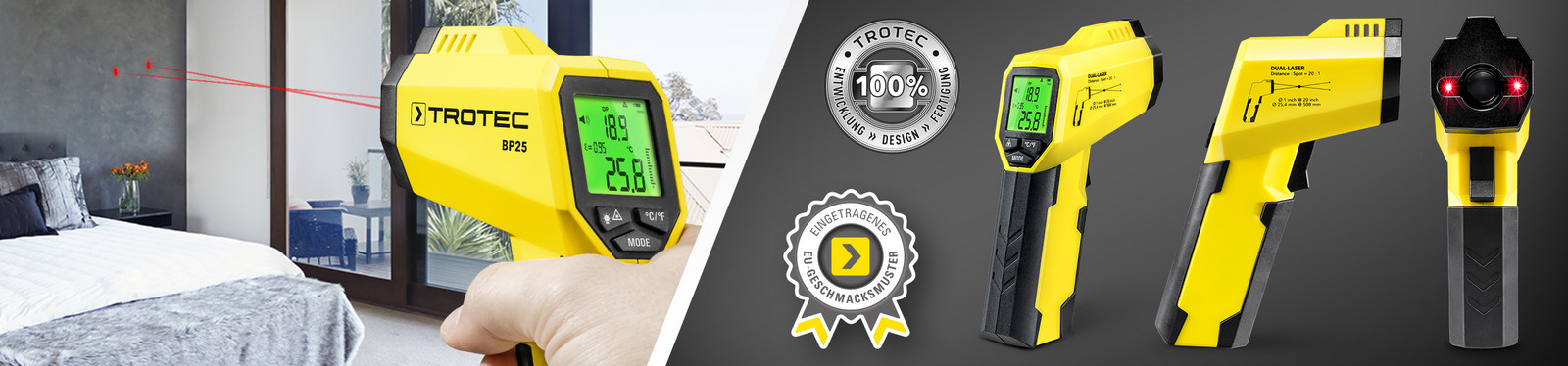 Trotec BP25 harmatpontérzékelő