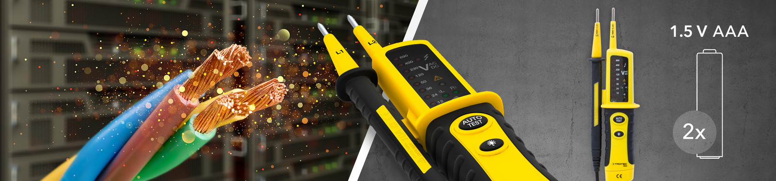 BE 20 Feszültségdetektor