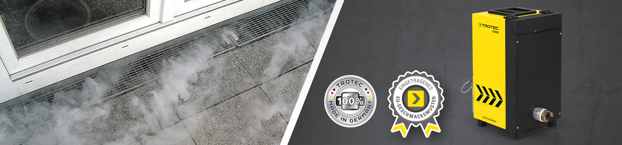 FS200 Köd- és füstgáz szimulátor