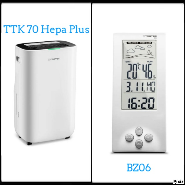 Csomagajánlat TTK 70 Hepa Plus és BZ06