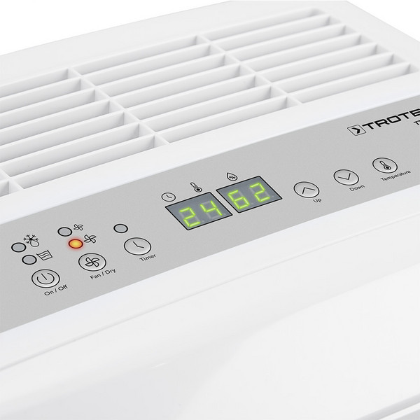 Trotec TTK 90 E  páramentesítő áttekinthető kezelőfelülettel