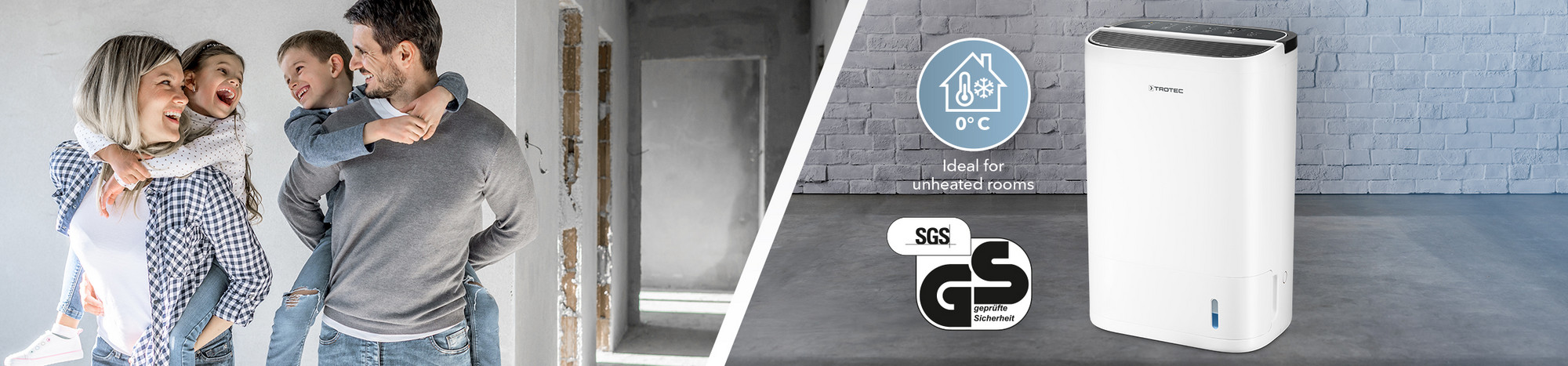 Trotec TTR 50 E adszorpciós párátlanító