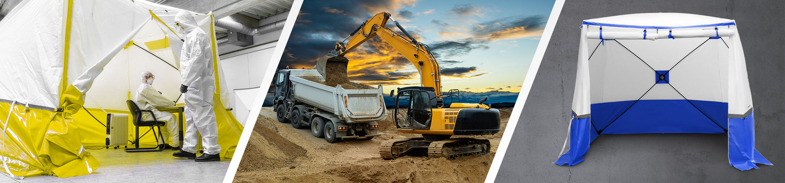 Trotec - 300 KE Lapos tetős munkasátor