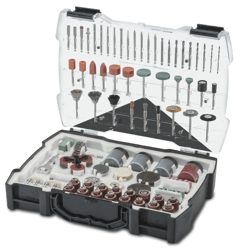 282 részből álló tartozékkészlet gravírozóhoz