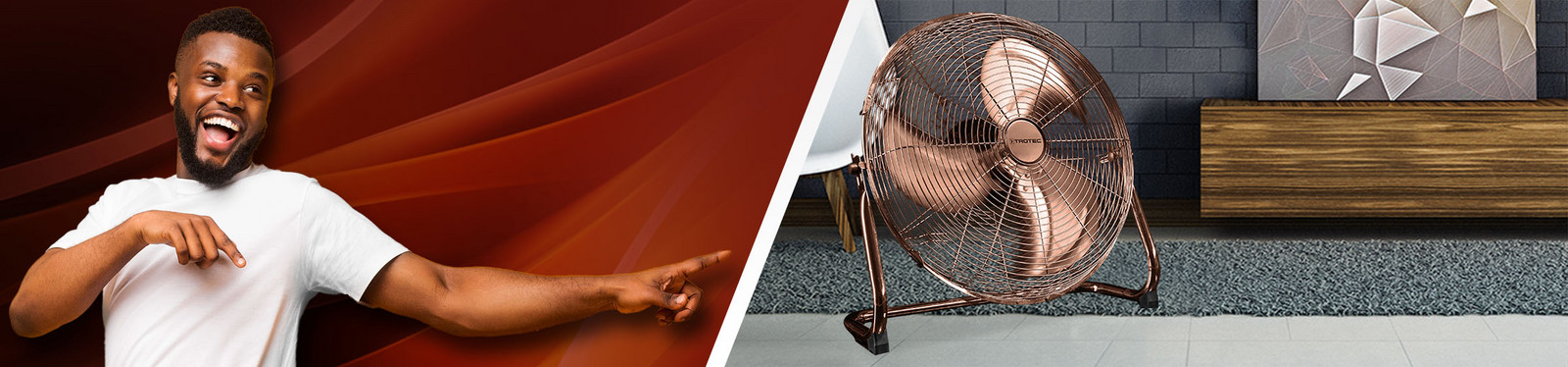 Padlóventilátor -Trotec TVM 17